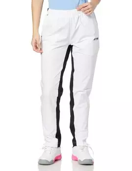 Длинные брюки белые L [YONEX] Штаны, разминочные (Подходящий стиль), Женский (011)