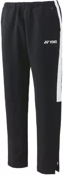 Длинные брюки черные M [YONEX] мужские разминочные (007)