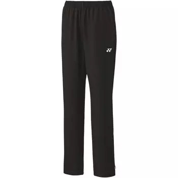 Длинные брюки черные S [YONEX] Штаны, разминочные (Подходящий стиль), Женский (007)