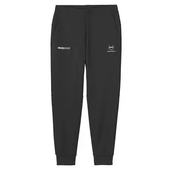 Длинные брюки Descente SHIELD зауженные спортивные брюки ветрозащитные эластичные теплые тренировочные беговые XO [Move Sports] SFTECH BK00(ST4FPZ44M)