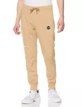 Длинные брюки Descente Sweat Tapered Jogger с карманом на бедре из флиса и эластичного хлопка для тренировок BG O [Move Sports] для мужчин