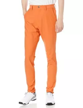 Длинные брюки для гольфа, зауженные, широкие, эластичные, впитывающие пот, с защитой от ультрафиолета DGMUJD02 OR00 76 [DESCENTE GOLF] [модель осень/зима 22] (UPF50+) Мужской (оранжевый)