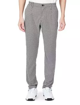 длинные брюки Golf x Black 4 [Master Bunny] Мужские (растяжка/печать логотипа) / / 758-2231803 030_Белый [М]