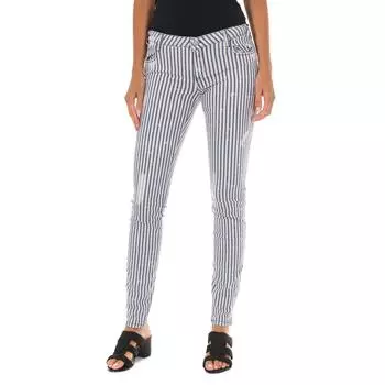 Женские длинные эластичные брюки 10DBF0525-T217 27-USA разноцветный