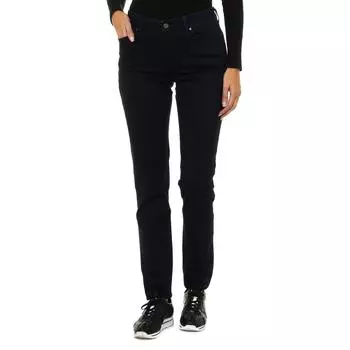 Длинные брюки из эластичной ткани 6Y5J18-5DWNZ женщина 27-USA синий