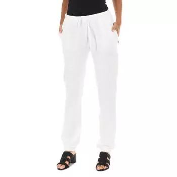 Длинные брюки из эластичной ткани 70DBF0643-J1303 женщина XS белый