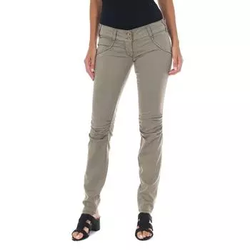 Длинные женские брюки с зауженными краями 10DBF0334-R174 24-USA хаки