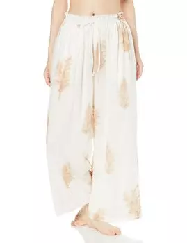 Длинные брюки с узором «Пампасная трава» PWFP224236 OWHT F [Gelato Pique] женские