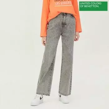 Длинные джинсовые брюки Benetton Benetton Tukata Badp54331 Gr Grey/42