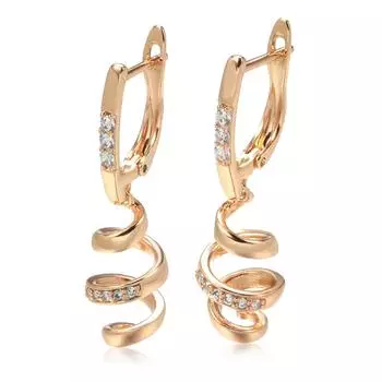 Длинные геометрические серьги-капли Wbmqda для женщин, модные серьги золотого цвета, трендовые ювелирные изделия 2024 года золотой