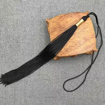 Длинные кисточки Подвеска Diy Взрослый Выпускной Академический Выпускной Кепка Шляпы с кисточками жёлтый