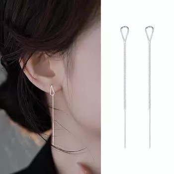 Длинные кисточки серьги женские пожилые Sense Of Light роскошные темпераментные серьги 2024 новые серьги серьги серьги пожилые Sense Of Ear ювелирные изделия 1 Pair