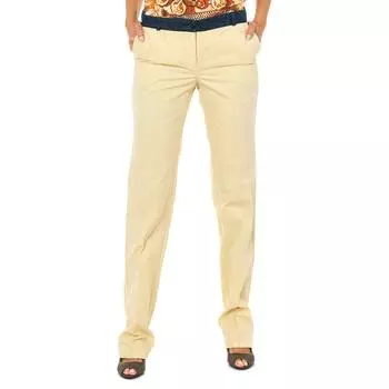 Женские брюки прямого покроя с низкой посадкой BGM0261, длинные 36-EU бежевый