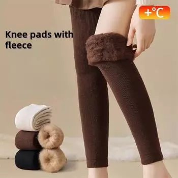 Длинные носки, длинные защитные носки, женские, осень-зима, толстые, имитация бедер, устойчивые к холоду и теплые, защита ног, имитация кашемира