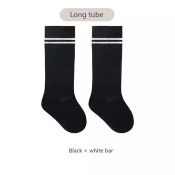 Длинные носки-гольфы для малышей, летние дышащие детские носки, мягкие хлопковые гольфы для детских носков M(1-3Y)