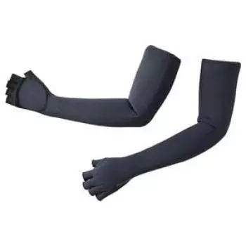 Длинные перчатки Shimano Sun Protection 5 Cut Black S чёрный