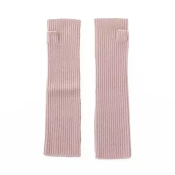 Длинные перчатки totti Cashmere Gloves Dusty Pink Gloves Cashmere Arm Warmer Hand Warmer Fingerless Thick Warm Warm Cold Protection Cold Protection [matti KNIT]