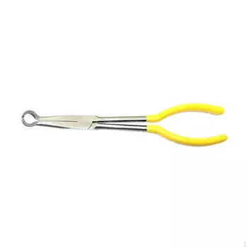 Длинные плоскогубцы, плоскогубцы для снятия свечей зажигания, плоскогубцы для автомобильных шлангов, плоскогубцы с захватом, длинное снятие заглушек Ring Nose