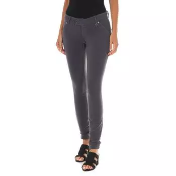 Женские длинные брюки из эластичного флиса 10DBF0443-J100 25-USA серый