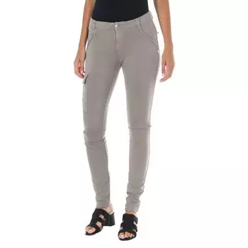 Женские длинные брюки из эластичного флиса 10DBF0549-J100 25-USA бежевый