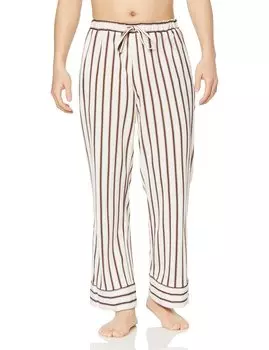 Длинные полосатые брюки UNISEX PUCP231245 BRW [Gelato Pique] (С-М) коричневый