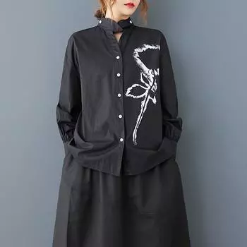 Длинные рукава свободные хлопковые рубашки и блузки для блузки Повседневные свободные топы весна-лето женские рубашки на пуговицах белый