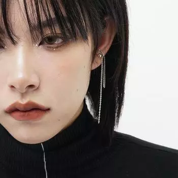 Длинные серьги без пирсинга, женские дизайнерские серьги-клипсы с кисточками