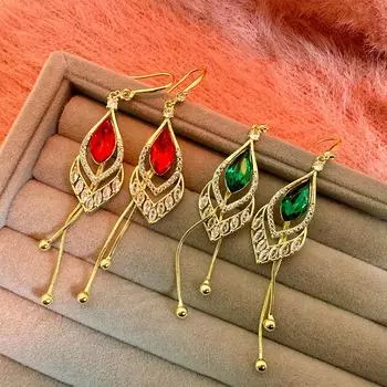 Длинные серьги с бахромой Универсальный темперамент Тондэмун Ухо Ювелирные изделия Серьги