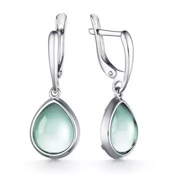 Длинные серьги с каплей воды, серебряным опалом и лунным камнем, модные ВИНТАЖНЫЕ СЕРЬГИ 2022, НОВИНКА