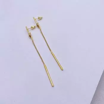 Длинные серьги в виде змеиной кости, новые модные серьги 2025 года, женские темпераментные модные простые тонкие серьги для лица золотой