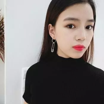 Длинные серебряные серьги с кисточками, 1 пара, асимметричные красивые новейшие подарки для вечеринки в стиле панк, уникальные изысканные минималистичные приморские серьги-капли, свадебная металлическая цепочка в стиле ретро