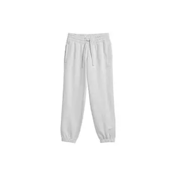 Длинные спортивные штаны унисекс с совместным принтом Adidas Originals Trefoil X Pharrell Williams светло-серые HS4847 XXL