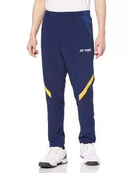 Длинные ветрозащитные брюки с подкладкой, темно-синие брюки M [Yonex], (Подходящий стиль), (019)