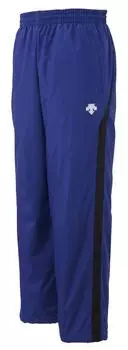 Длинные водонепроницаемые брюки Royal Blue x L [DESCENTE], прочные, водоотталкивающие, устойчивые, впитывающие, ветрозащитный, ветровка, тренировочные,