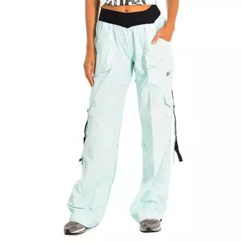 Z1B00121 Женские водонепроницаемые спортивные длинные брюки L бирюзовый