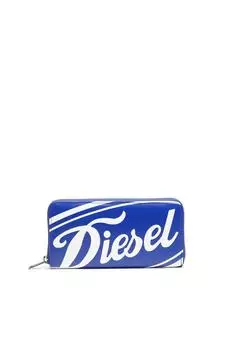 Длинный брезентовый кошелек унисекс X08437P4447 UNI Blue T6050 [Diesel] синий