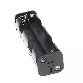 Длинный держатель для батареек типа 8 X Aa 12 В, ящик для хранения батареек «спина к спине»