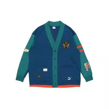 Длинный кардиган Puma Mix Badge унисекс, морской синий 537004-45 XL