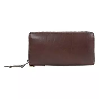 Длинный кошелек BEIDE AX9102 Натуральная кожа Коровья кожа Итальянская кожа Шоколад [Avirex] Мужской [43]