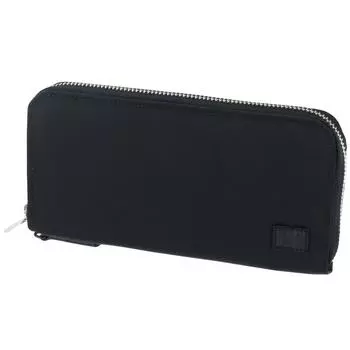 Длинный кошелек черного цвета [Porter] 1.