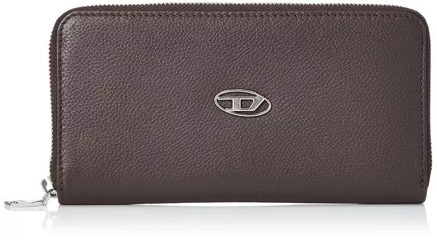 Длинный кошелек HISSU EVO Garnet Brown [Desel] (Круглая застежка) Мужской T2184: [Элемент]