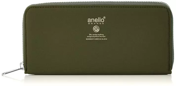 Длинный кошелек MOIST GJM0563 Оливковый [Anello Grande]