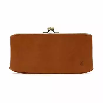 Длинный кошелек с застежкой NOM [Credran] CL-2305 Camel/83-1813
