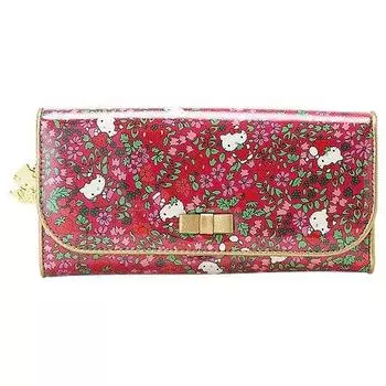 Длинный кошелек Sanrio Hello Kitty x Liberty Print (красный)