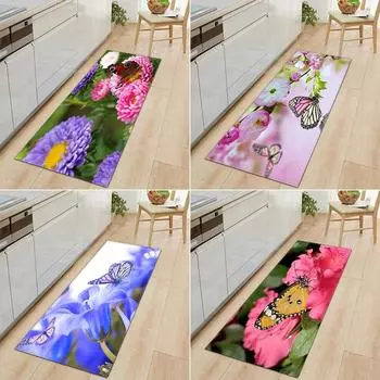 Длинный ковер для коридора, татами, балкона, ванной комнаты, кухонный коврик, коврик для двери крыльца, семейный ковер для гостиной, спальни, детский ковер 50x80cm