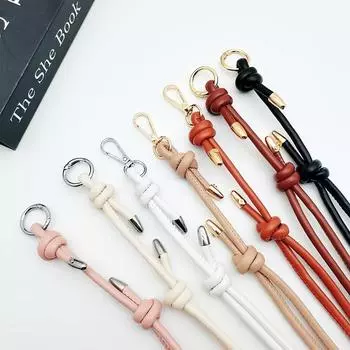 Длинный кожаный ремень через плечо для сумки через плечо, регулируемый сменный ремень, аксессуары для сумок, ремень для сумок своими руками