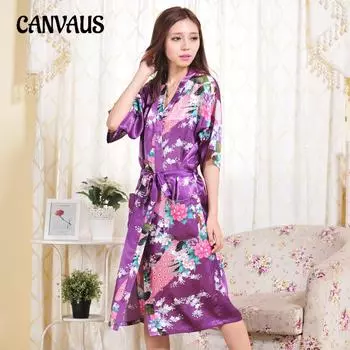 Длинный летний кардиган с принтом для женщин больших размеров, тонкая пижама M белый