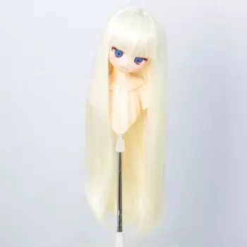 Длинный парик для куклы Linfairy, прямые длинные волосы, 8~9 дюймов 1/3 (Светлая блондинка)