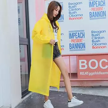Длинный плащ для женщин и мужчин, утолщенный водонепроницаемый плащ-пончо, плащ для взрослых, уличный походный дождевик с капюшоном, дождевик с капюшоном CHINA