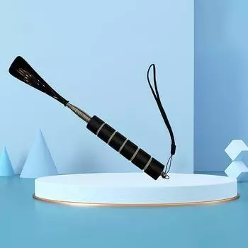 Длинный регулируемый выдвижной рожок для обуви из нержавеющей стали, рожок для обуви с длинной ручкой, прочный подъемник для обуви, ложка для обуви оранжевый